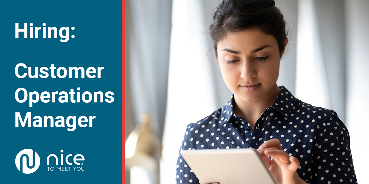 Hiring Customer Operations Manager Careers Nice To Meet You Hiring Customer Operations Manager Careers Nice To Meet You